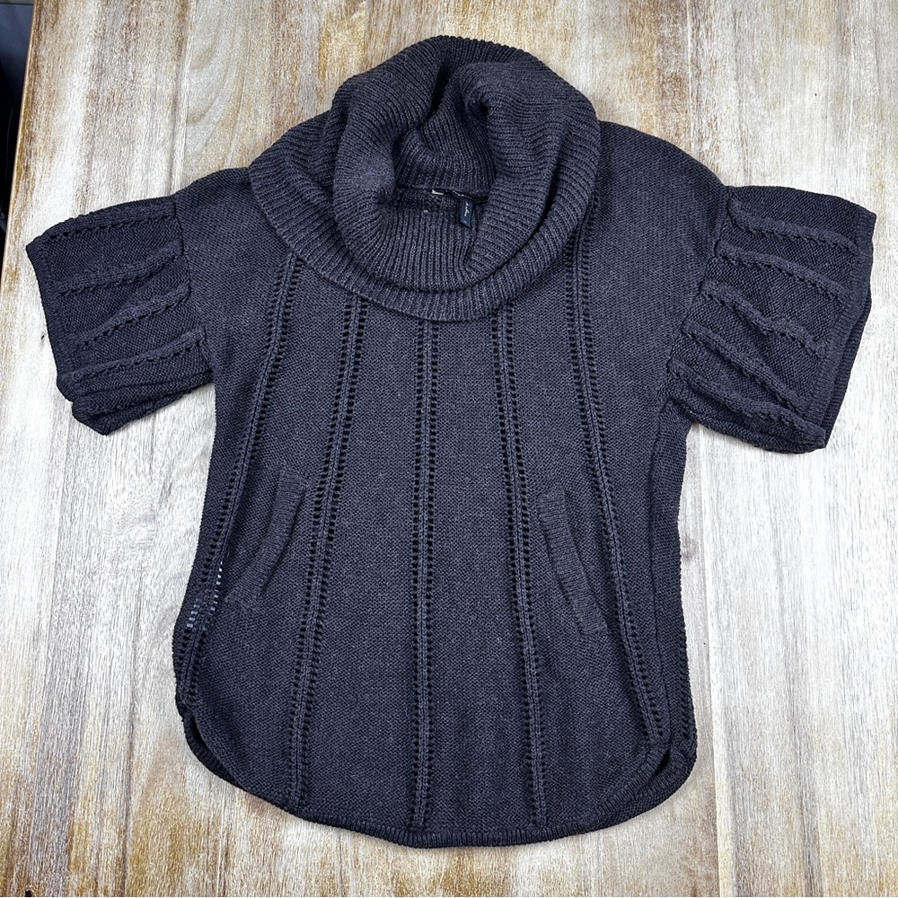 BCBGMaxAzria Dark Java Cowl Neck Sweater - image 1